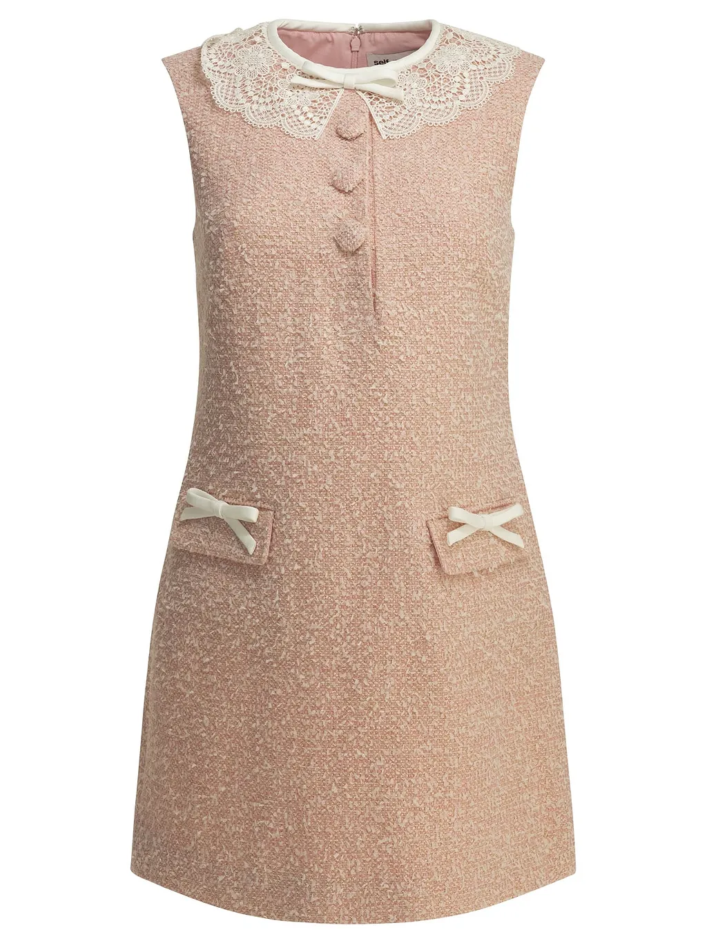 Self Portrait Short Bouclé Dress