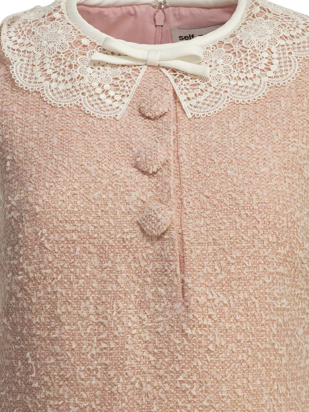 Self Portrait Short Bouclé Dress