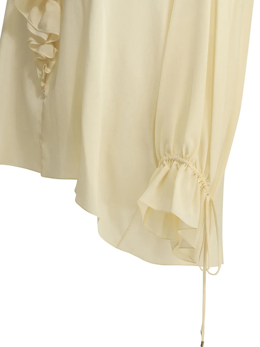 Chloé Silk Blouse With Ruffles