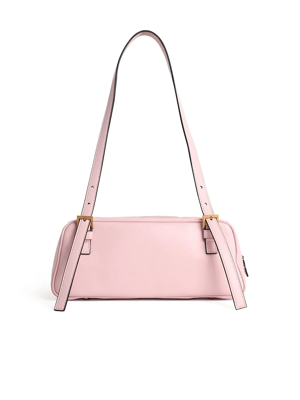 Versace Pink Nappa Lear Bowling Bag EmblÈMe
