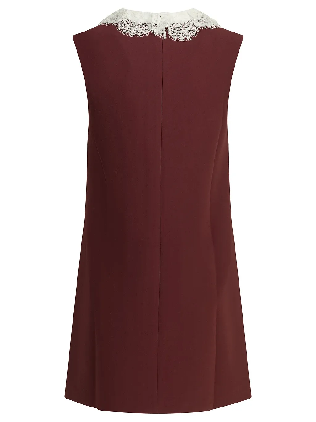 Self Portrait Short Dress With Lace Detail