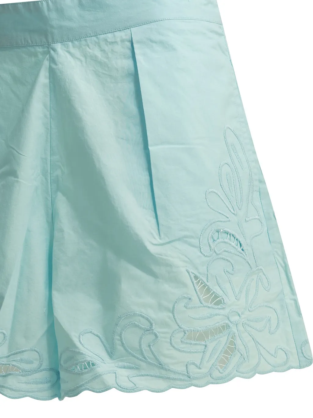Juliet Dunn Embroidered Shorts