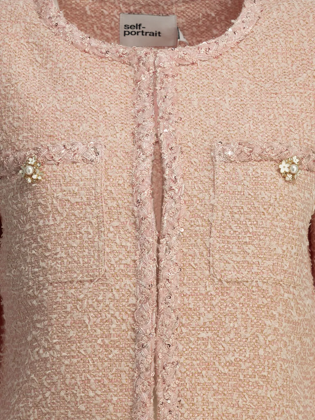 Self Portrait Bouclé Blazer