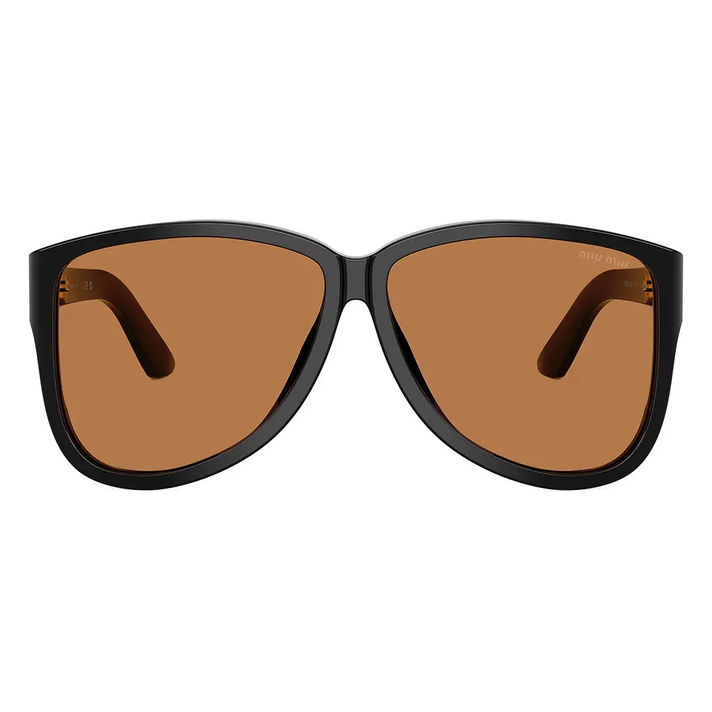 Miu Miu Sunglasses Mua08 S 16 K90 Q Black/Brown Women