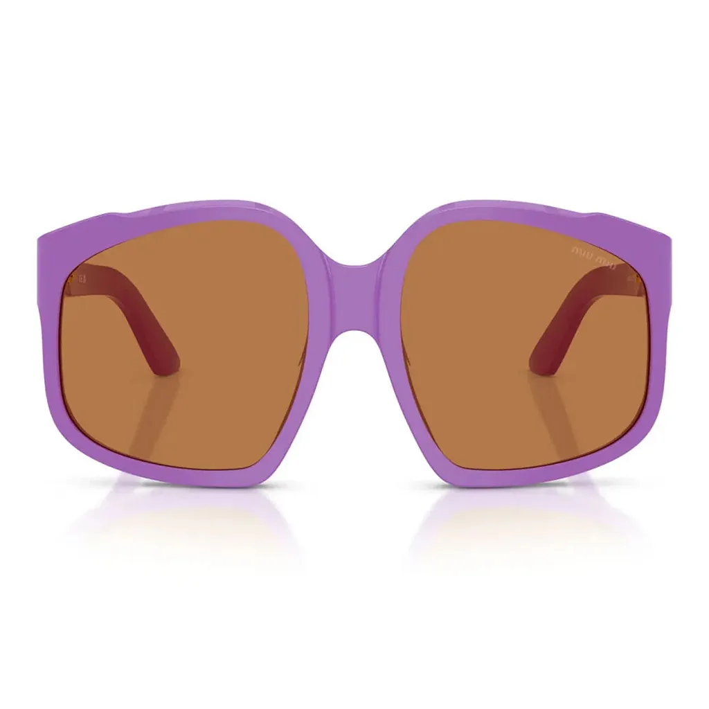 Miu Miu Sunglasses Mua07 S 25 D90 Q Purple/Brown Women