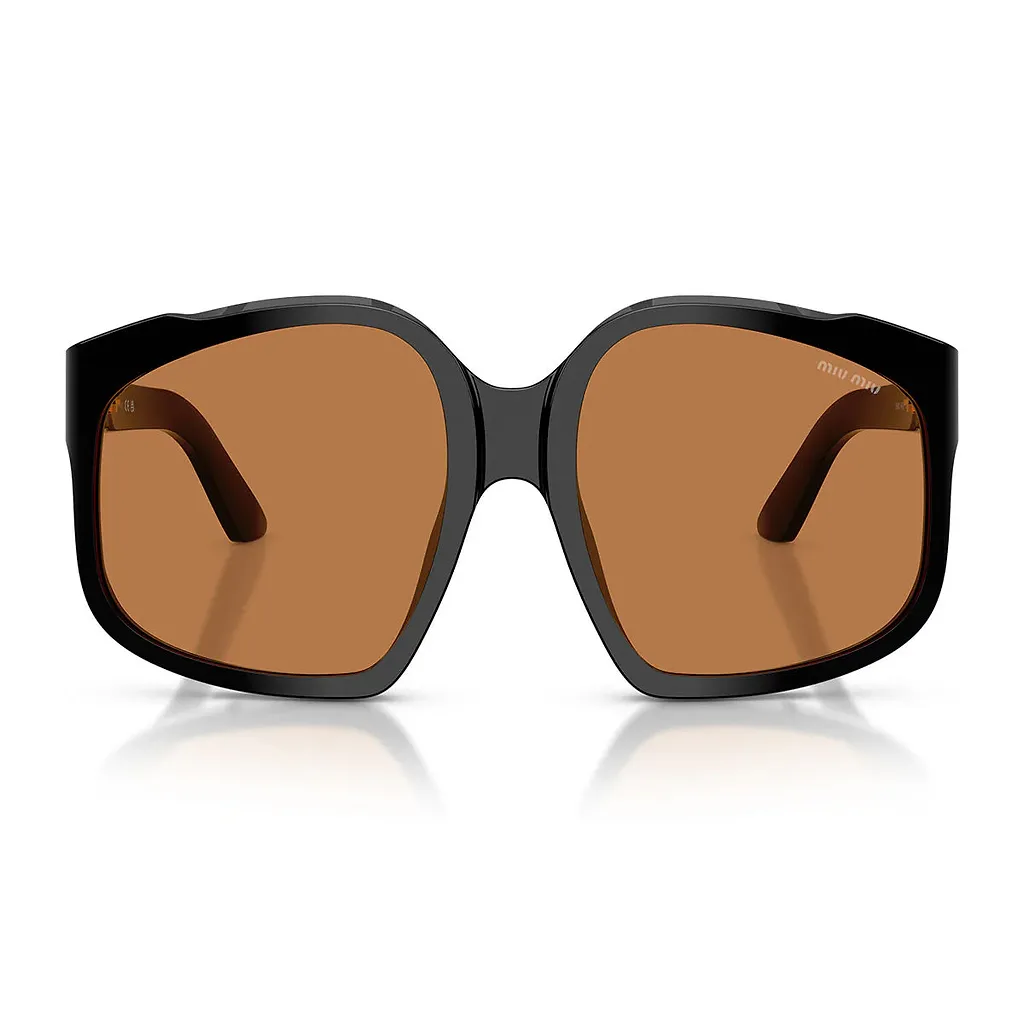Miu Miu Sunglasses Mua07 S 16 K90 Q Black/Brown Women