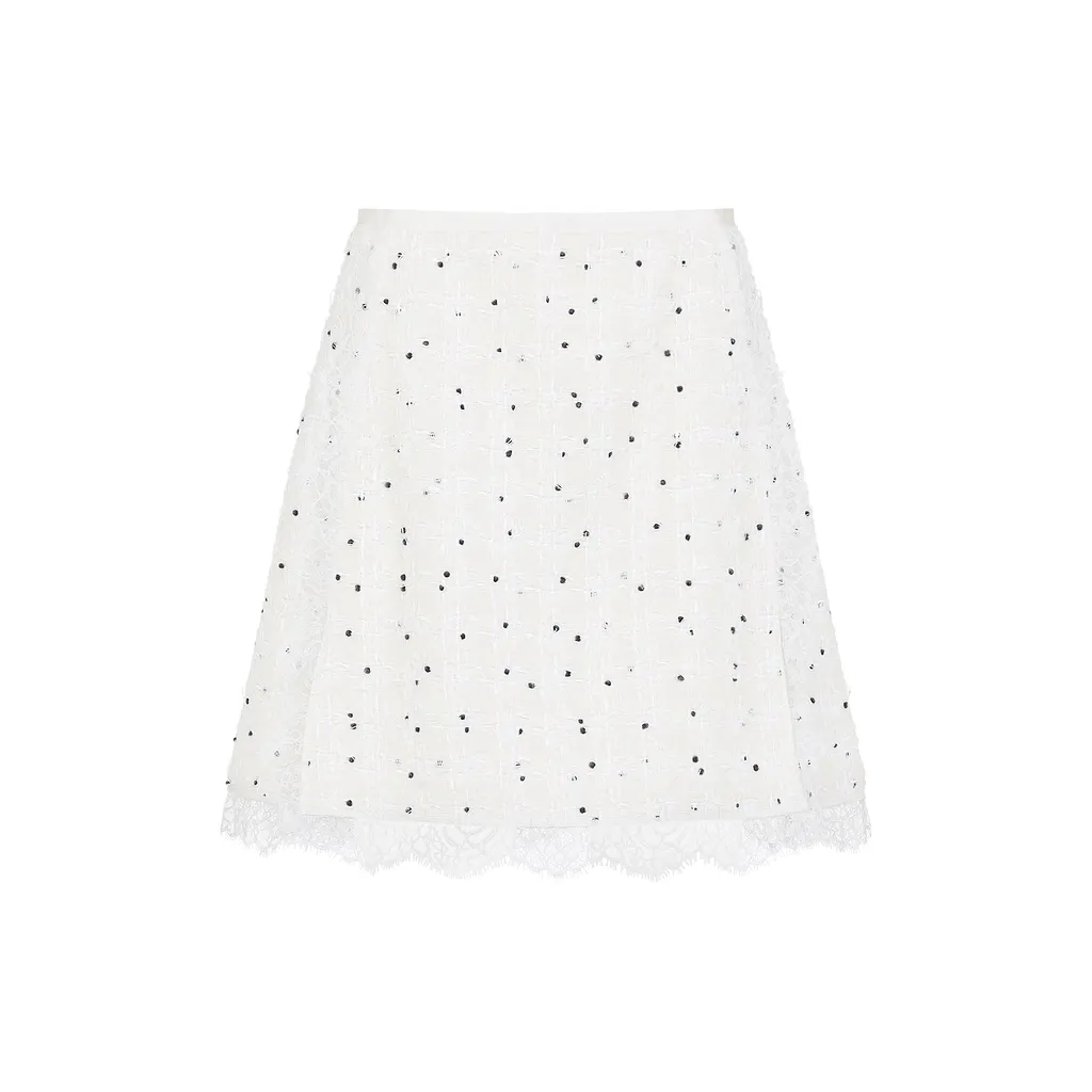 Giambattista Valli Cotton Mini Skirt