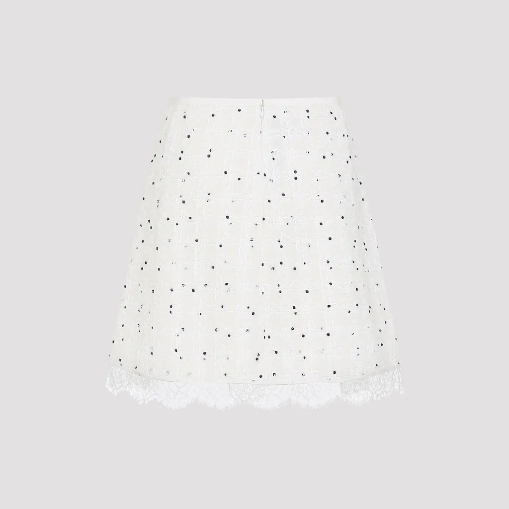 Giambattista Valli Cotton Mini Skirt