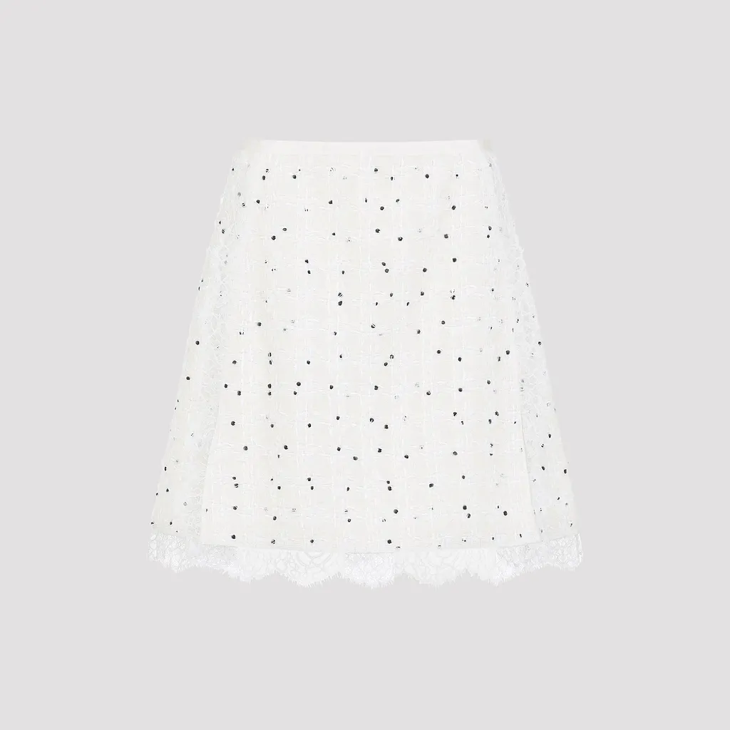 Giambattista Valli Cotton Mini Skirt
