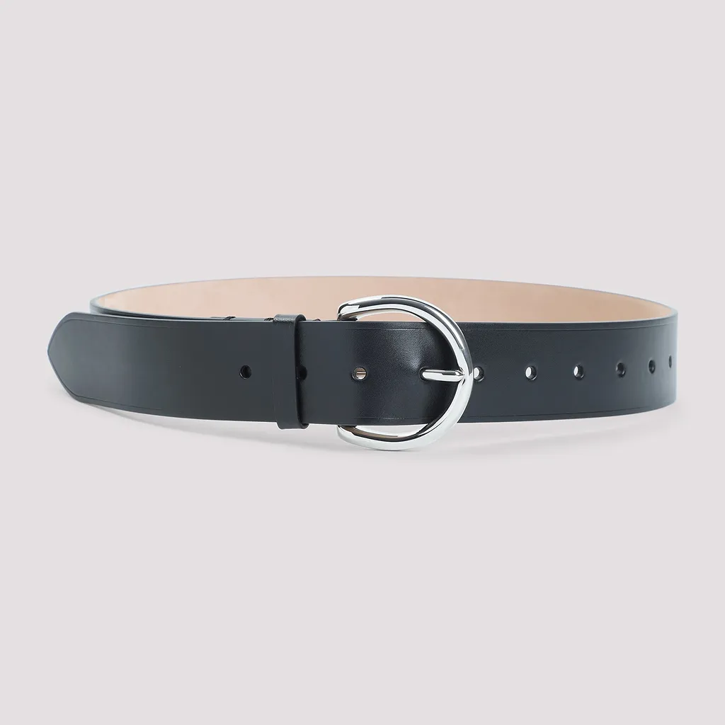 Phoebe Philo Round Buckle Belt