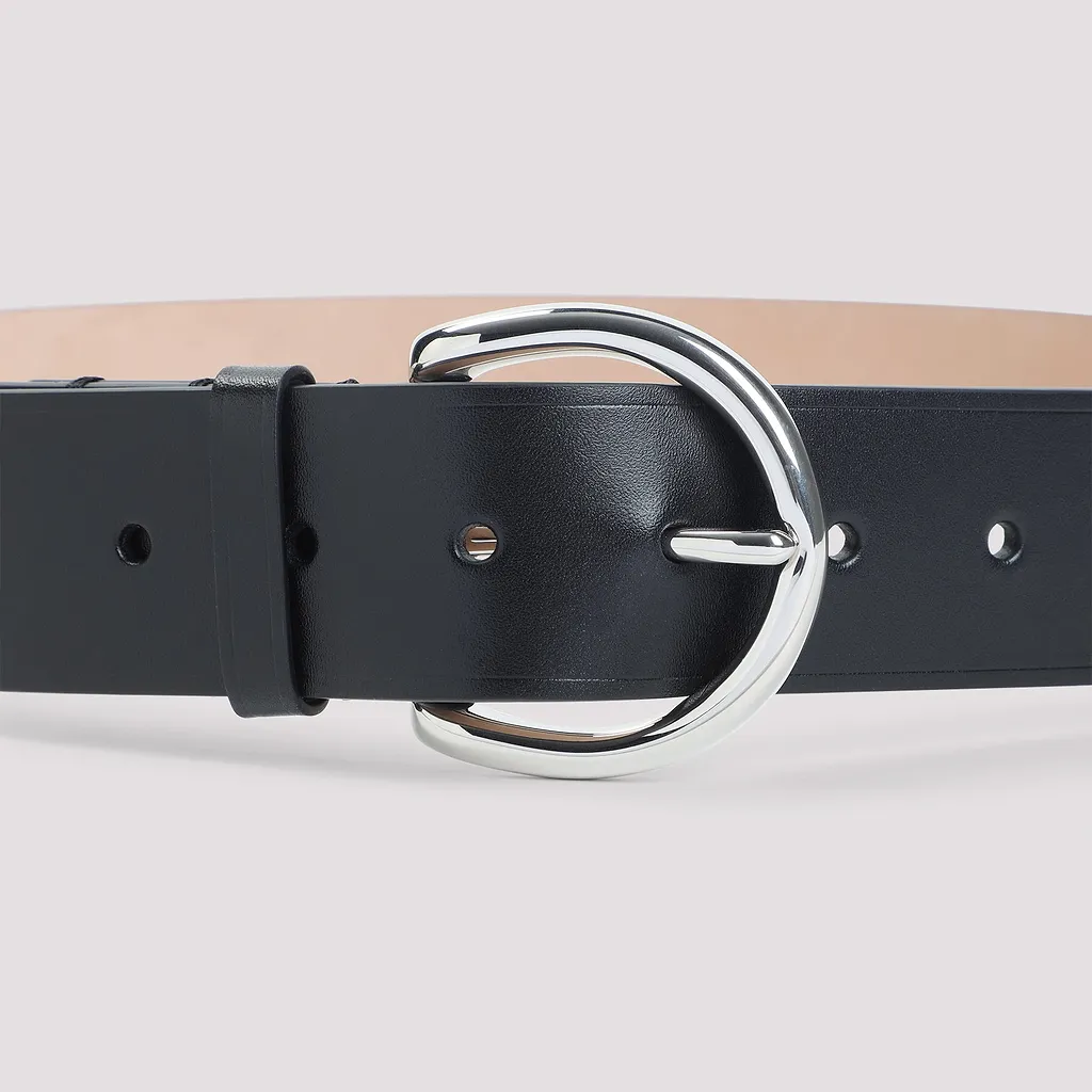 Phoebe Philo Round Buckle Belt