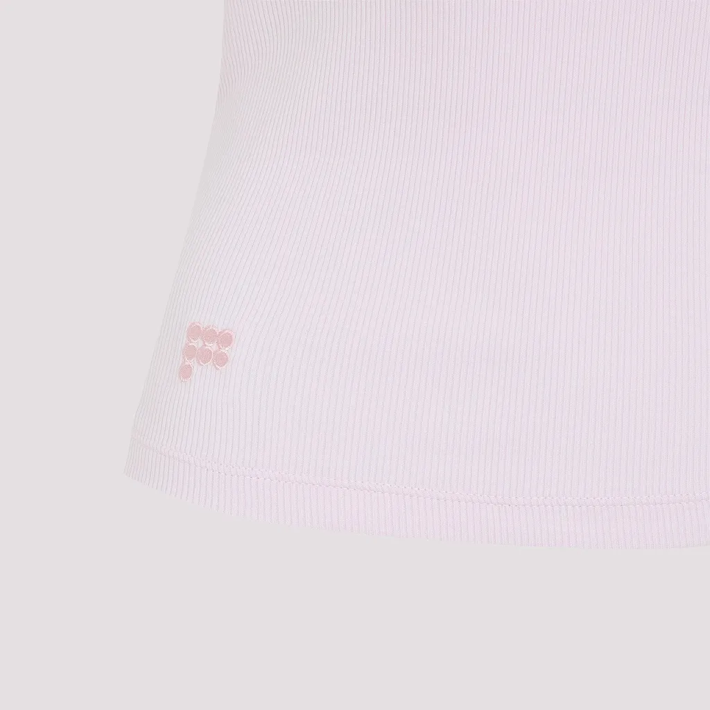 Pangaia Ribbed Square Neck Tank Top