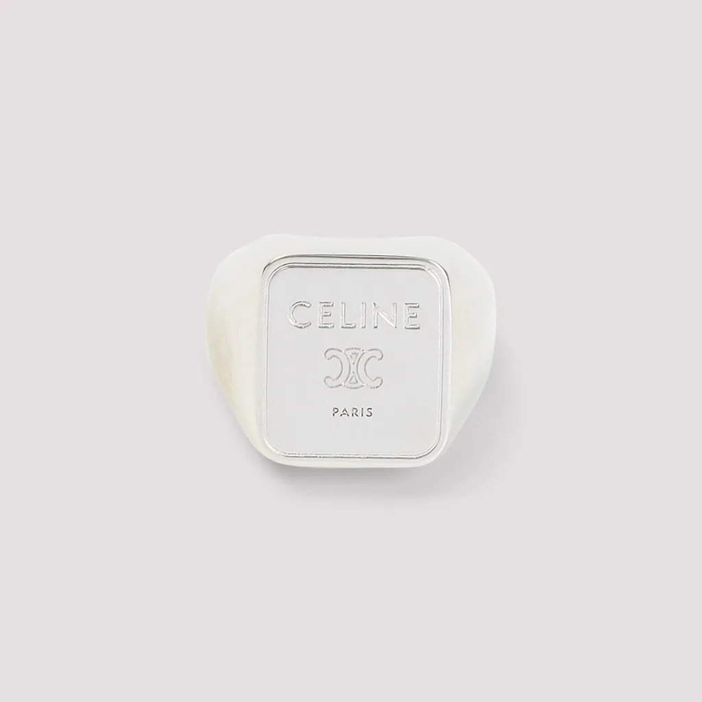 Celine Square Signet Ring