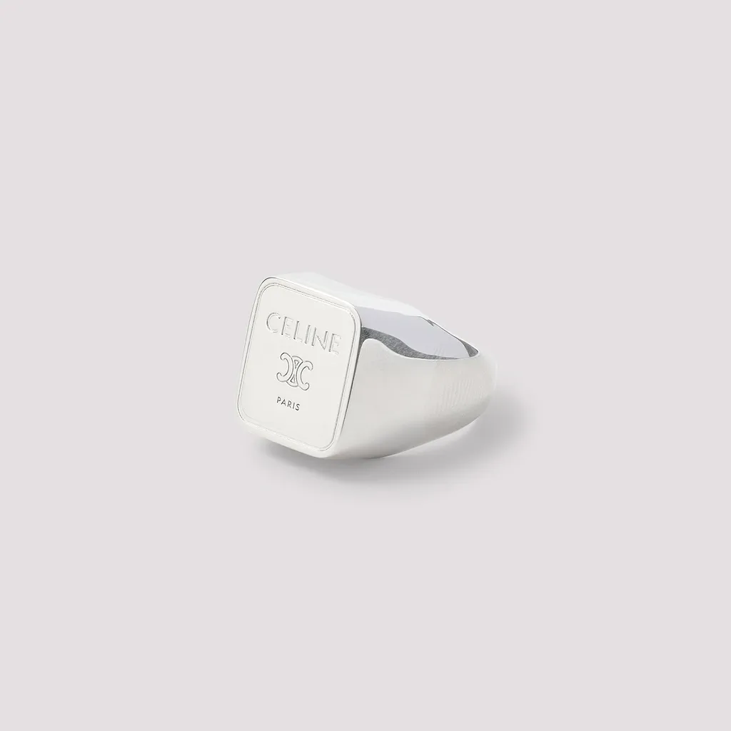 Celine Square Signet Ring