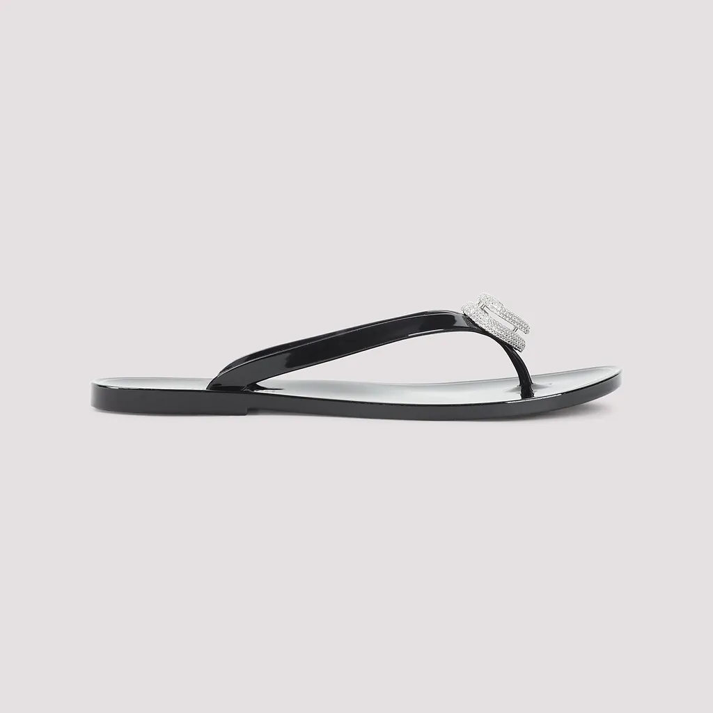 Mach & Mach Double Heart Sandals