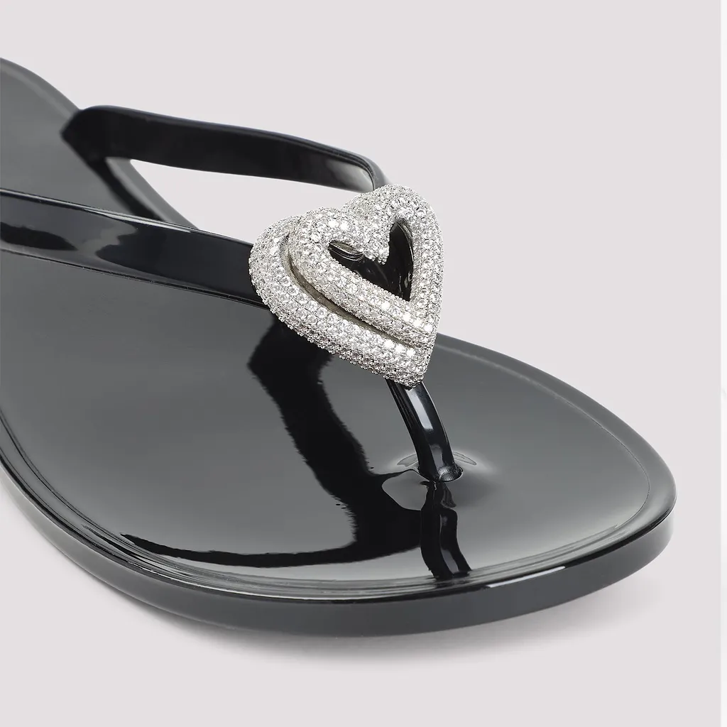 Mach & Mach Double Heart Sandals