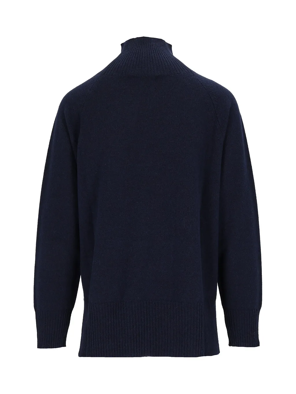 Kangra Cashmere Raglan Turtleneck Wi Th Slits