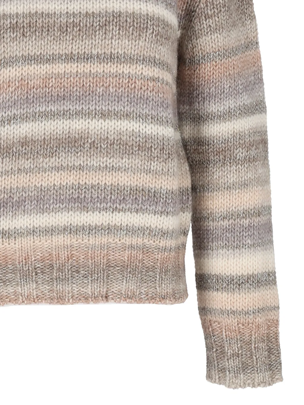 Kangra Cashmere Turtleneck In Printe D Yarn
