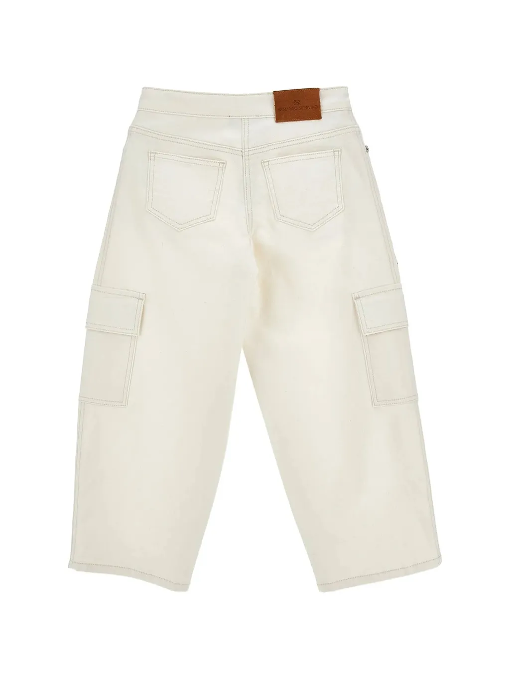 Ermanno Scervino Kids Jeans Cargo Fluid Drill