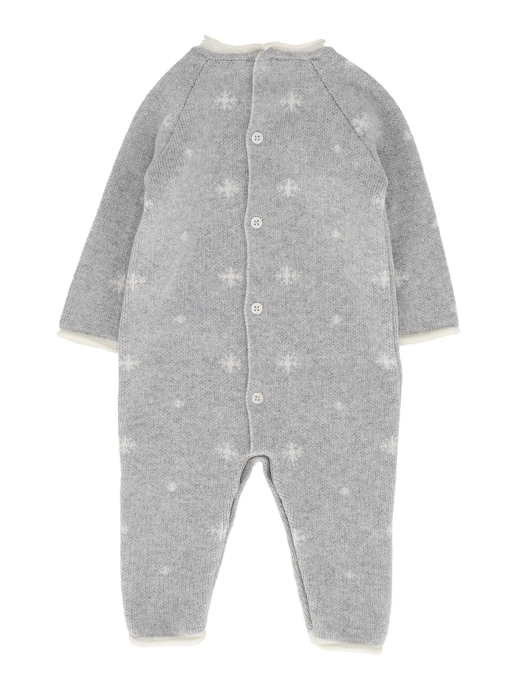 Paz Rodriguez Knit Newborn Romper Neve