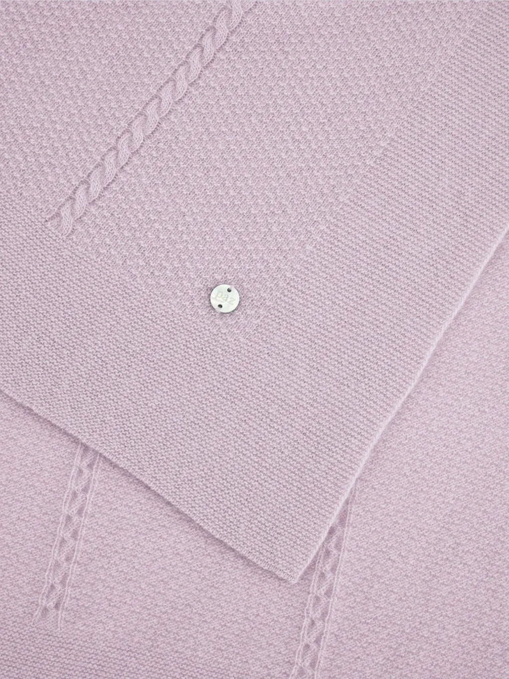 Paz Rodriguez Knit Newborn Blanket 90X90 Essentia Oi 26 27