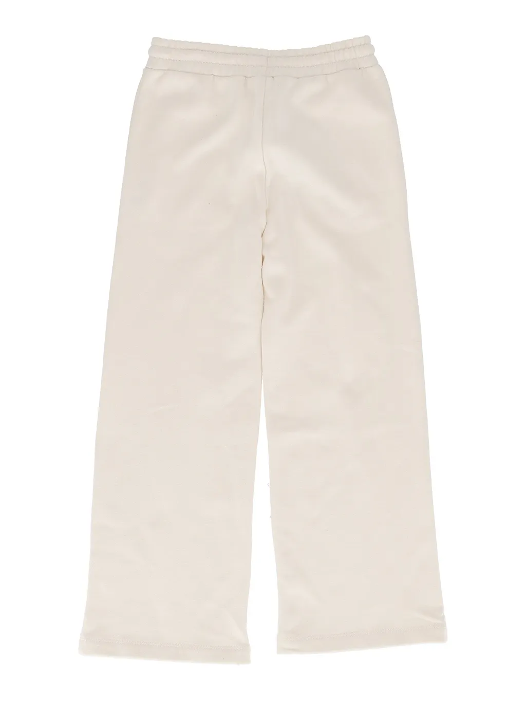 Msgm Fleece Pants Girl Crema/Cream