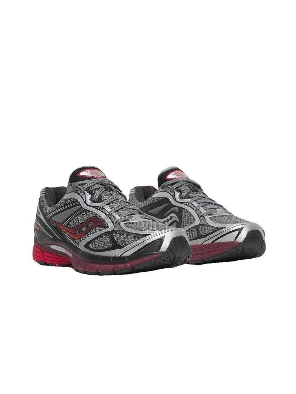Saucony Progrid Guide 7 Silver/Maroon