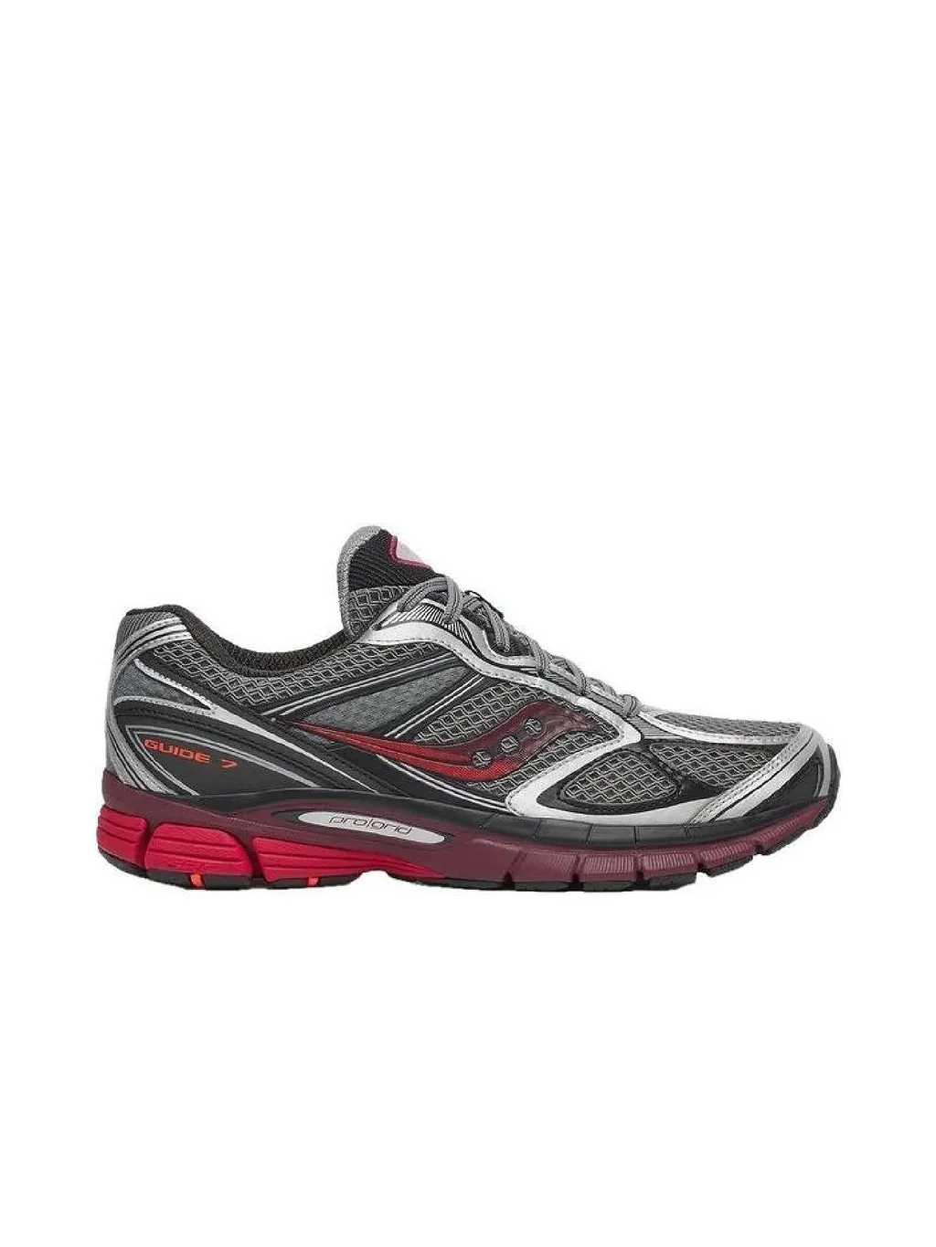 Saucony Progrid Guide 7 Silver/Maroon