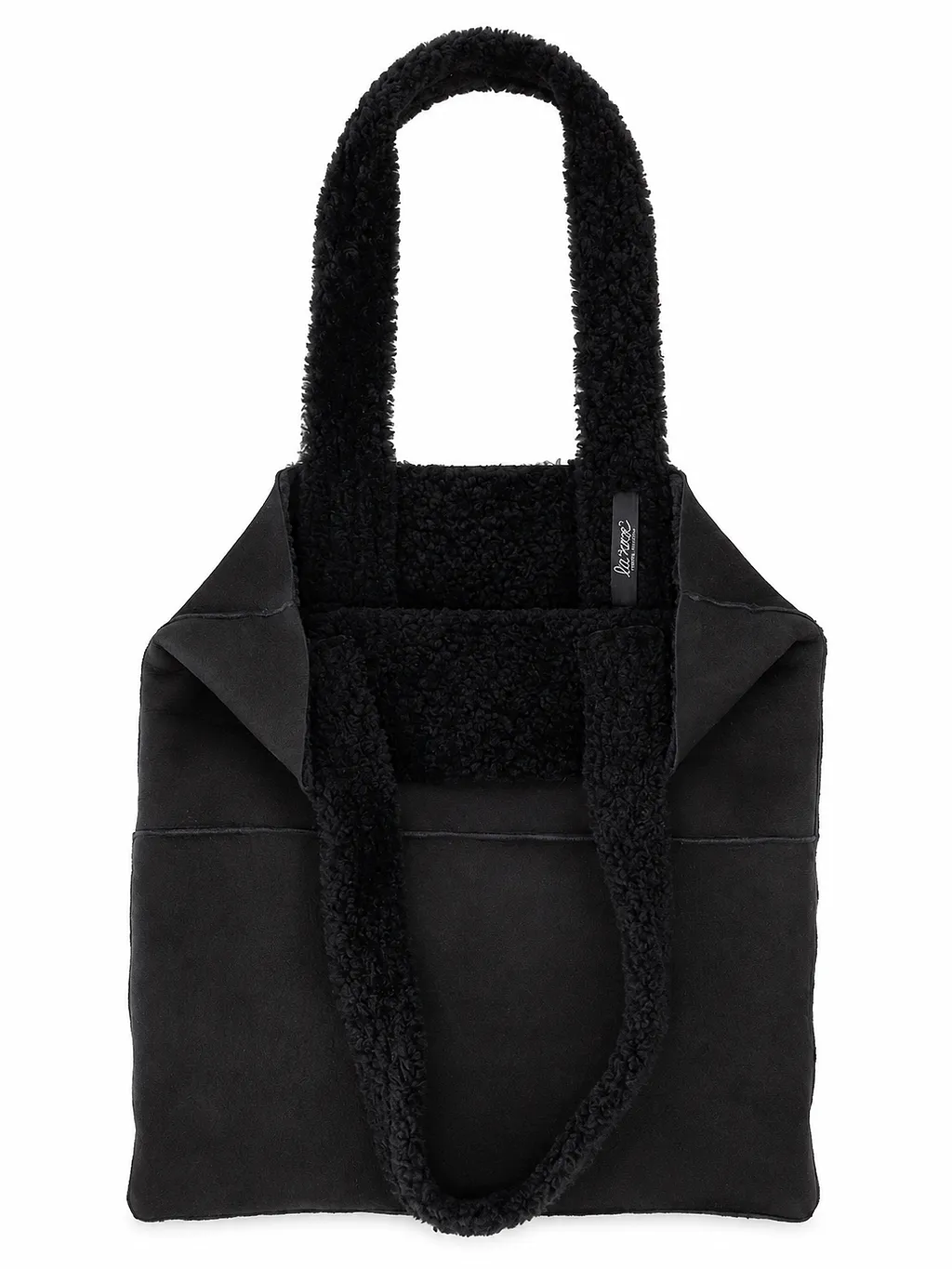 La Rose La Rose Tote Bag Fur Nero