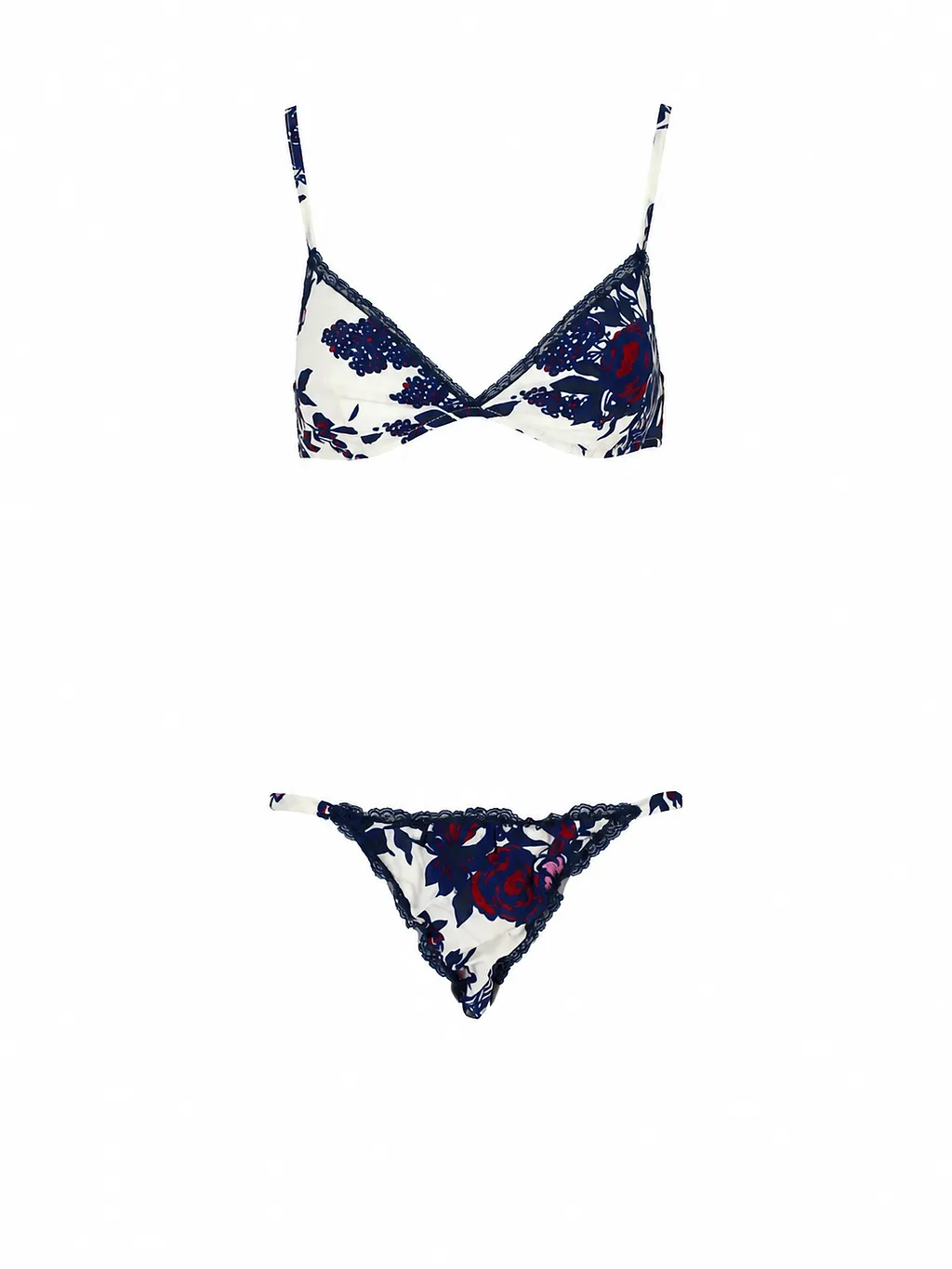 Laura Urbinati Laura Urbinati Bra Crepe Chine Stretch Print