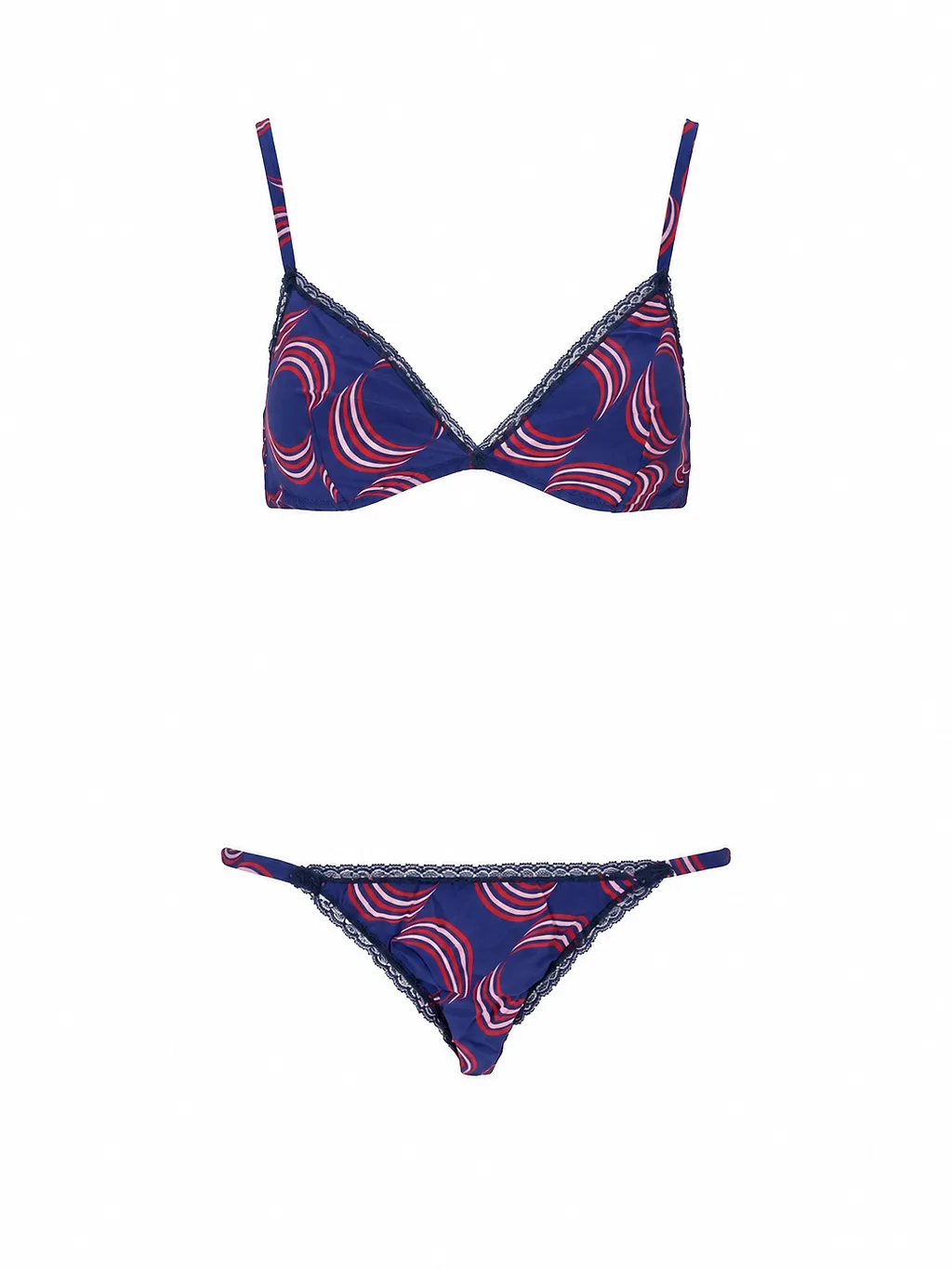 Laura Urbinati Laura Urbinati Slip Crepe Chine Stretch Print Ink