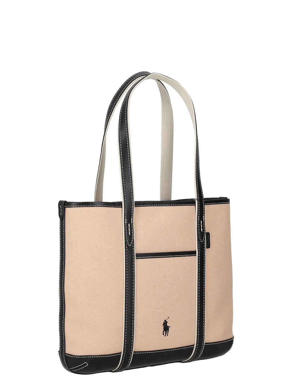 Ralph Lauren Canvas/Leather Sm Shp Tte Tte Sma