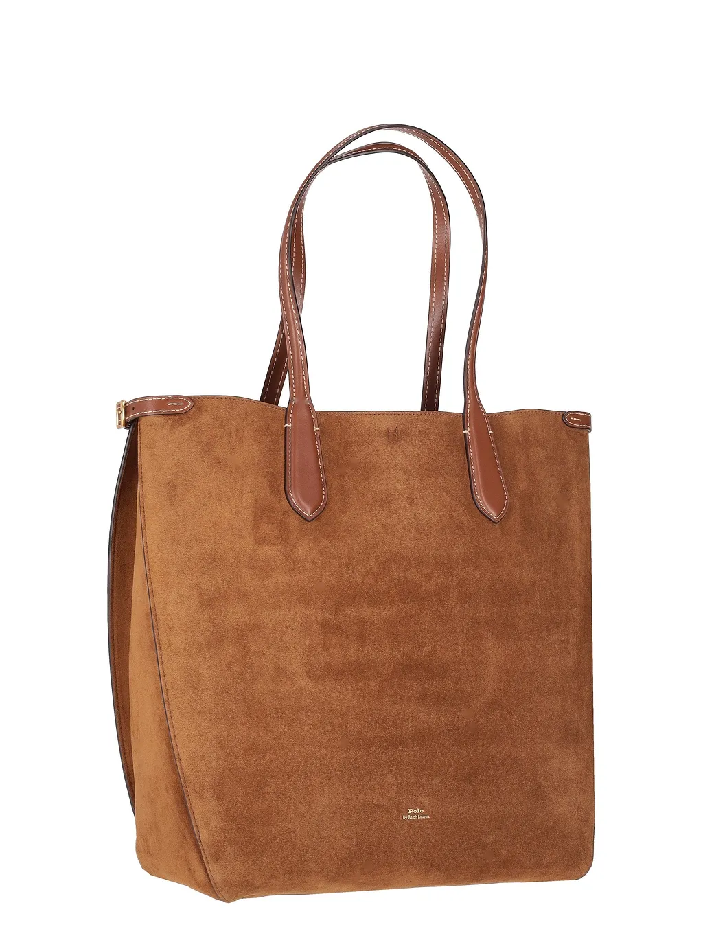 Ralph Lauren Suede/Leather Blpt N/S Tte Tte Lrg