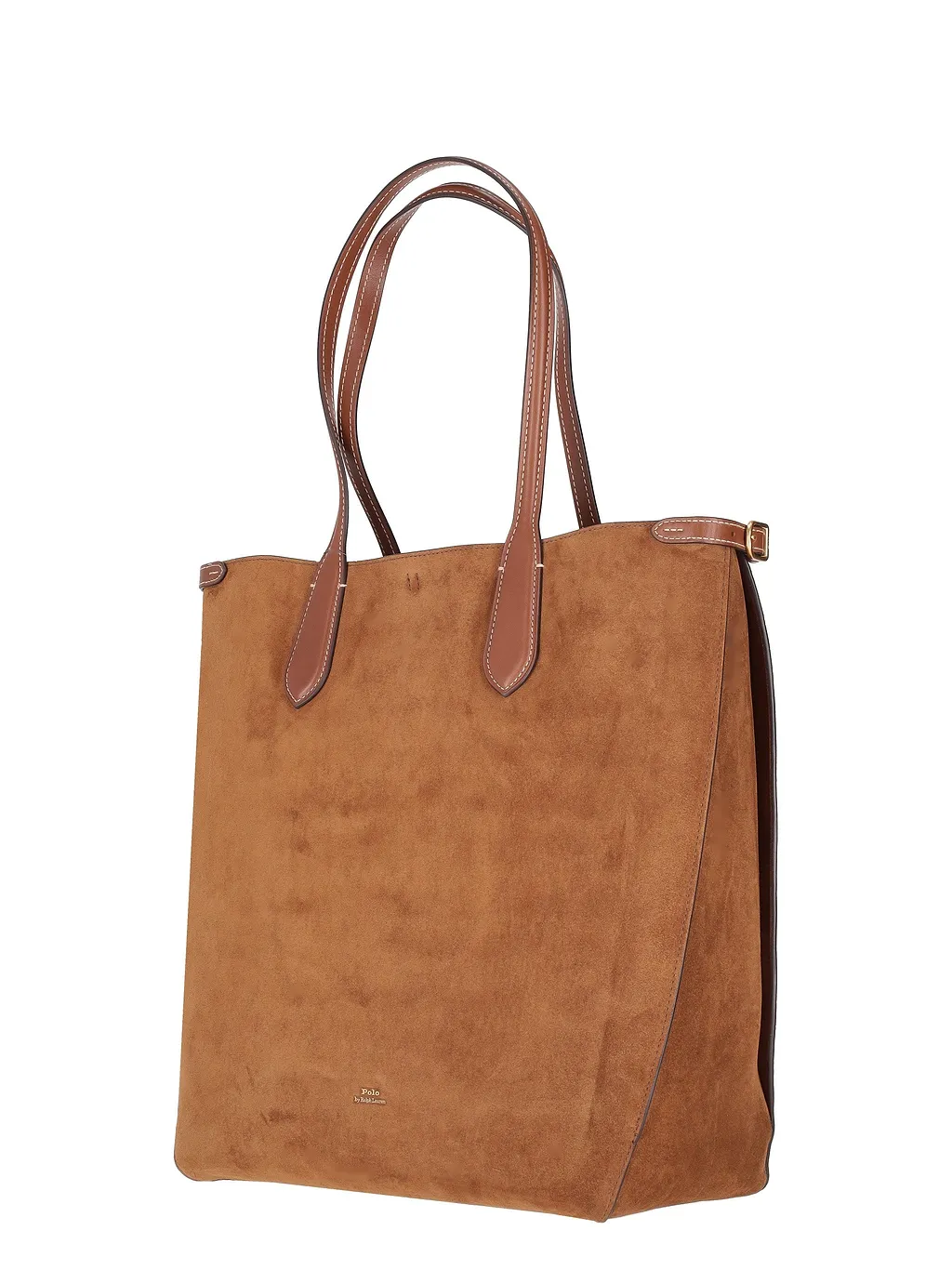 Ralph Lauren Suede/Leather Blpt N/S Tte Tte Lrg