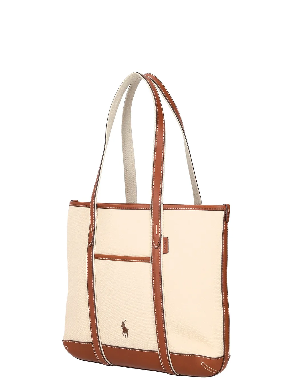 Ralph Lauren Canvas/Leather Sm Shp Tte Tte Sma