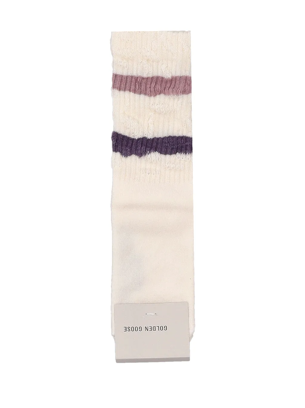Golden Goose Kids' Socks High Rib/ Stripes/ Distressed