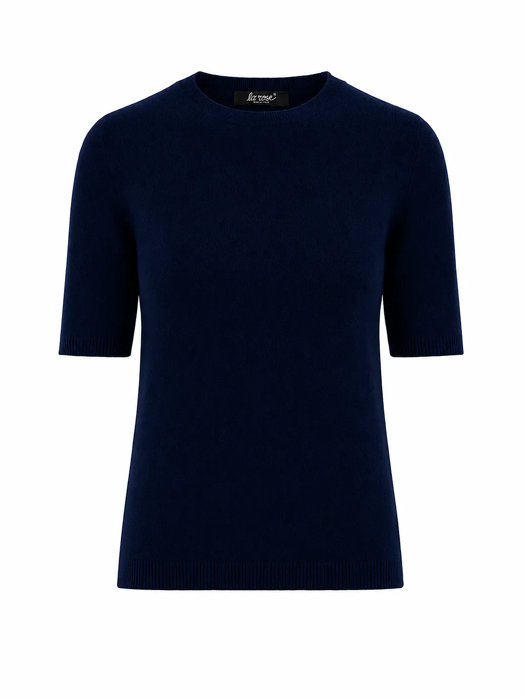 La Rose La Rose Maglia 3/4 Cashmere Blu Navy