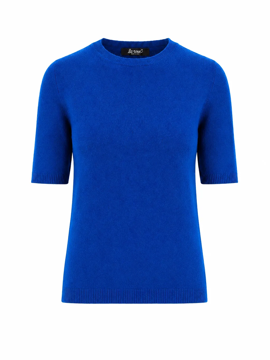 La Rose La Rose Maglia 3/4 Cashmere Bluette