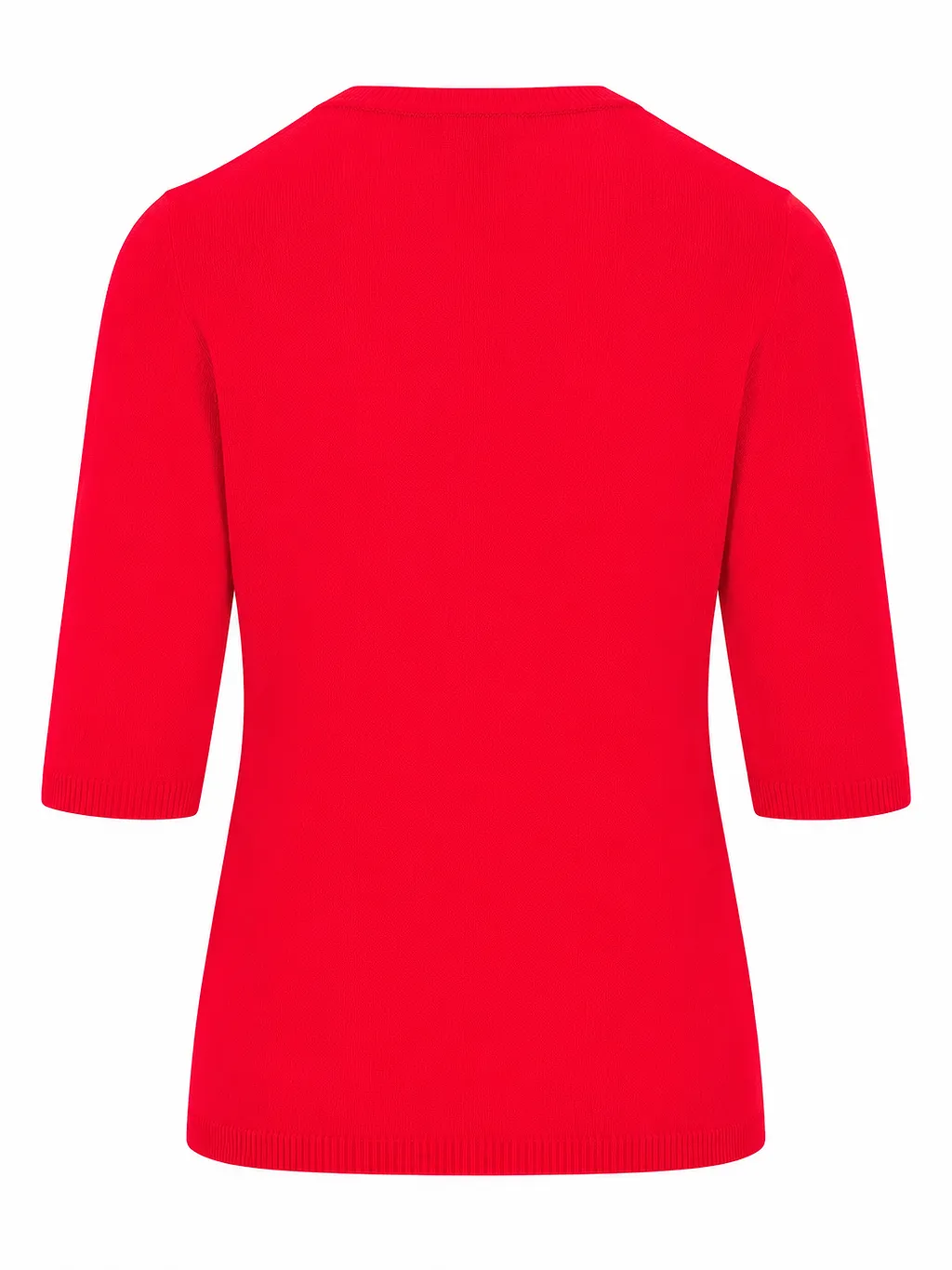 La Rose La Rose Maglia 3/4 Cashmere Rosso