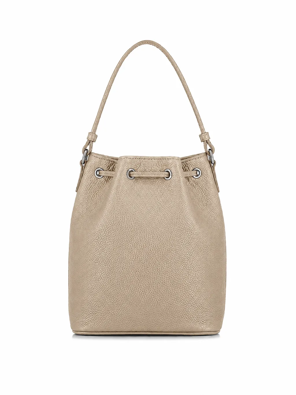 La Rose La Rose Borsa Sacchetto Grande Beige Scuro