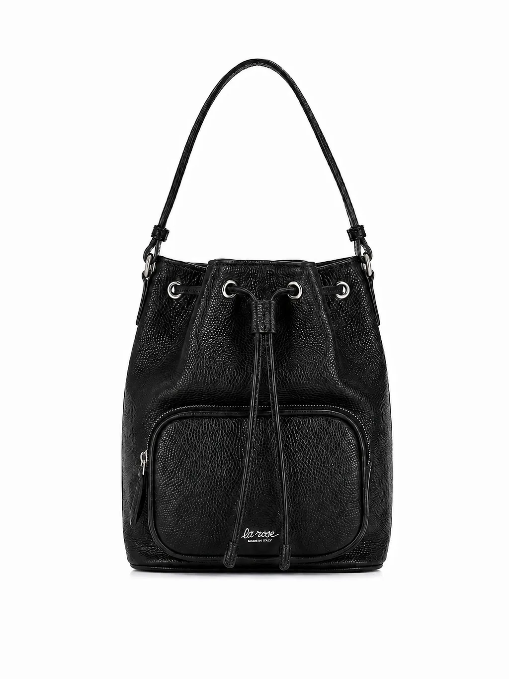La Rose La Rose Borsa Sacchetto Grande Black