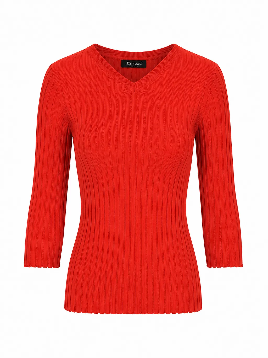 La Rose Collo A V Cashmere+Seta