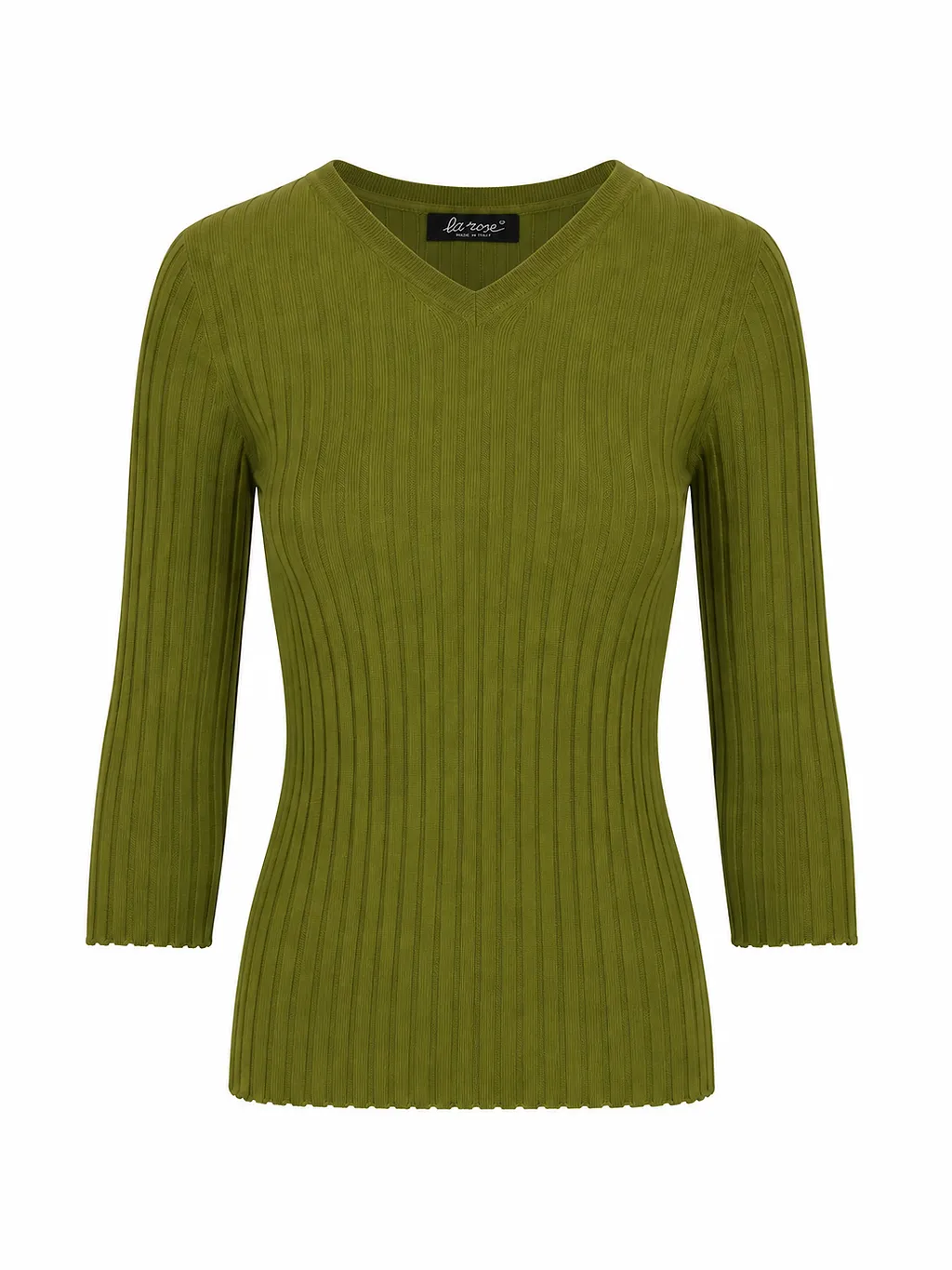 La Rose Collo A V Cashmere+Seta