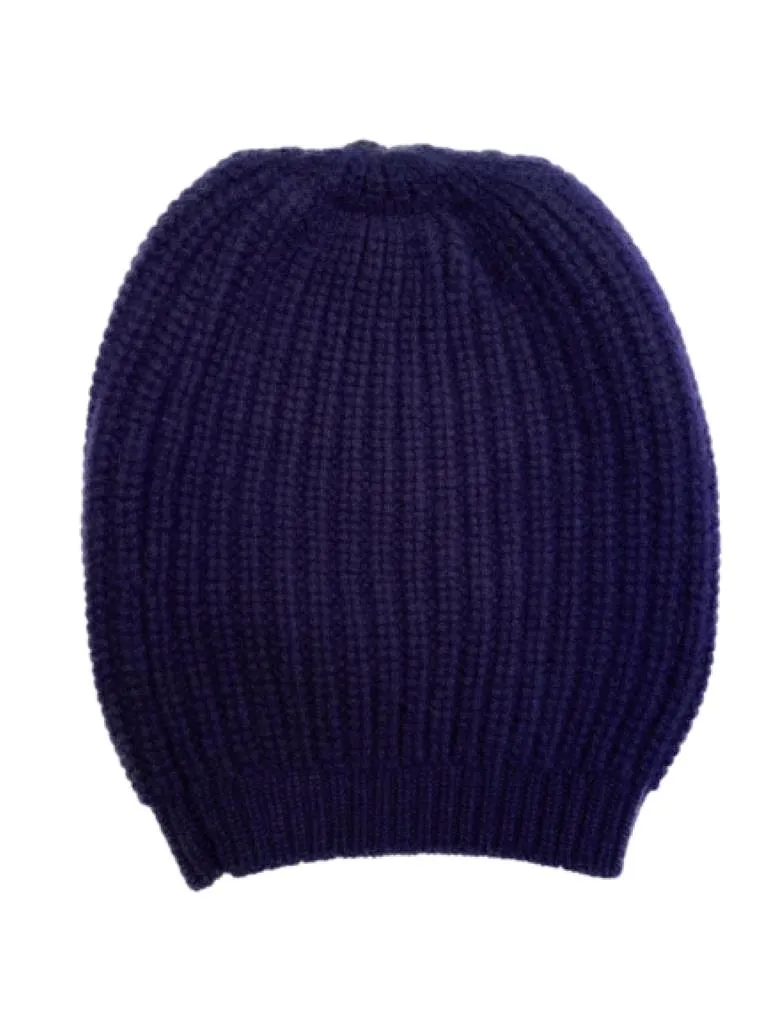 La Rose La Rose Cash Beanie Blue Navy