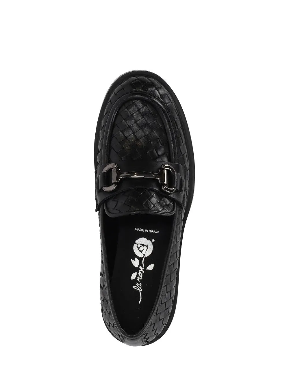 La Rose Seline Mocasen Trenzado 10Mm Calf