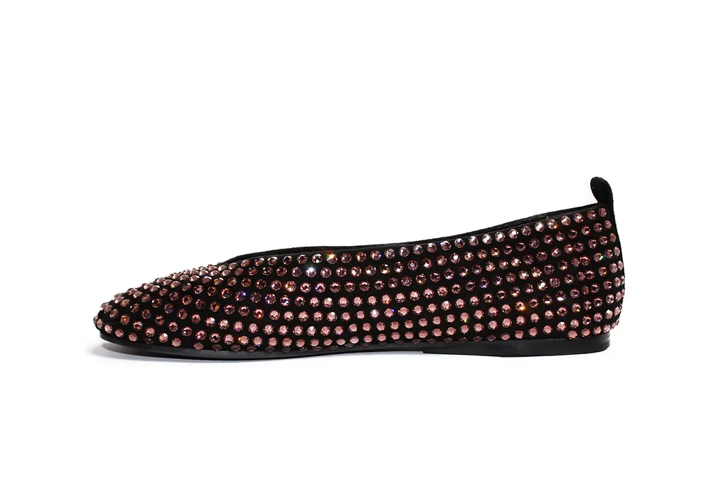 La Rose Ballerina Shoes Crystal Pink