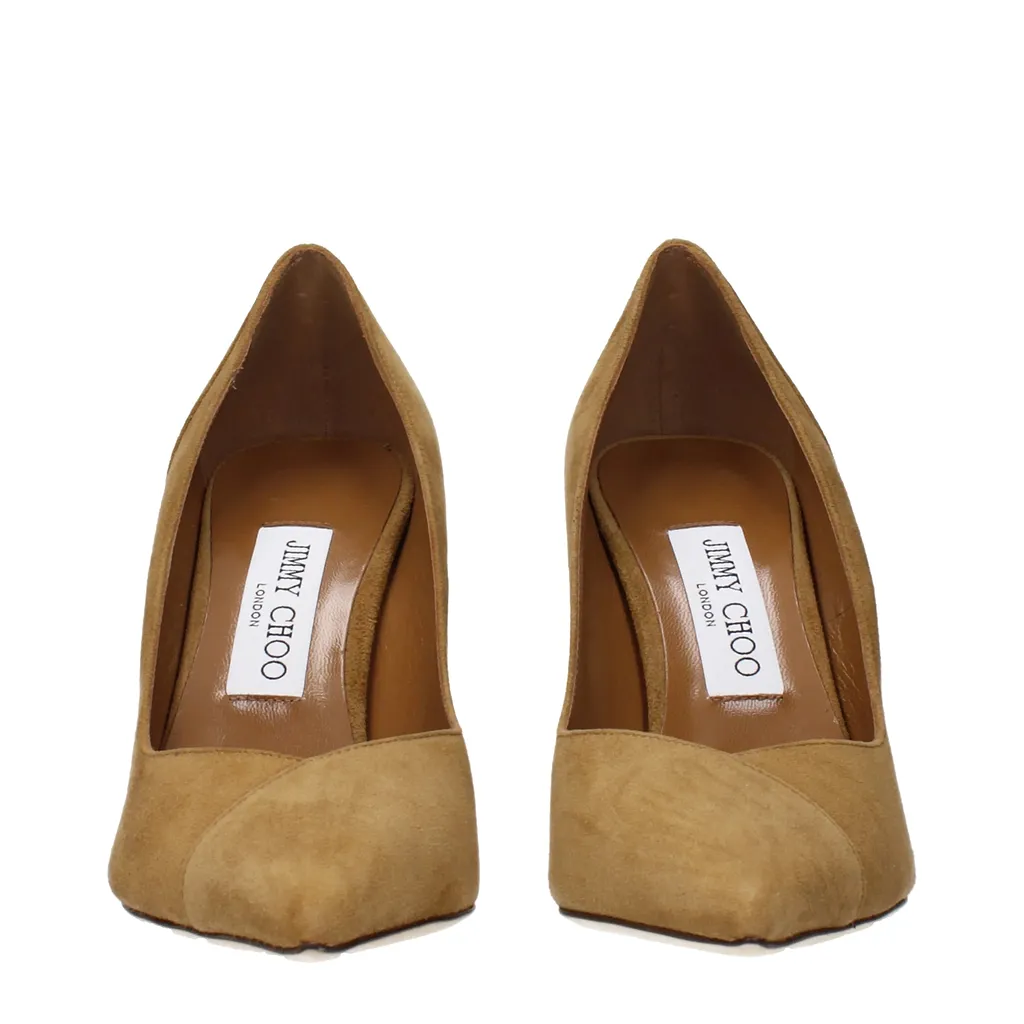 Jimmy Choo Decolleté Cass Female Camouflage Brown/Camel Red And White
