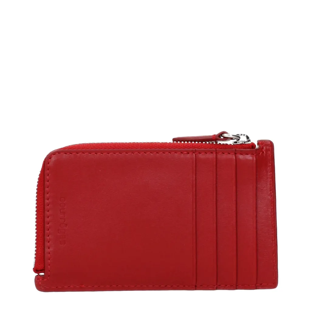 CourrÈGes Purses Red And Ruby Leather