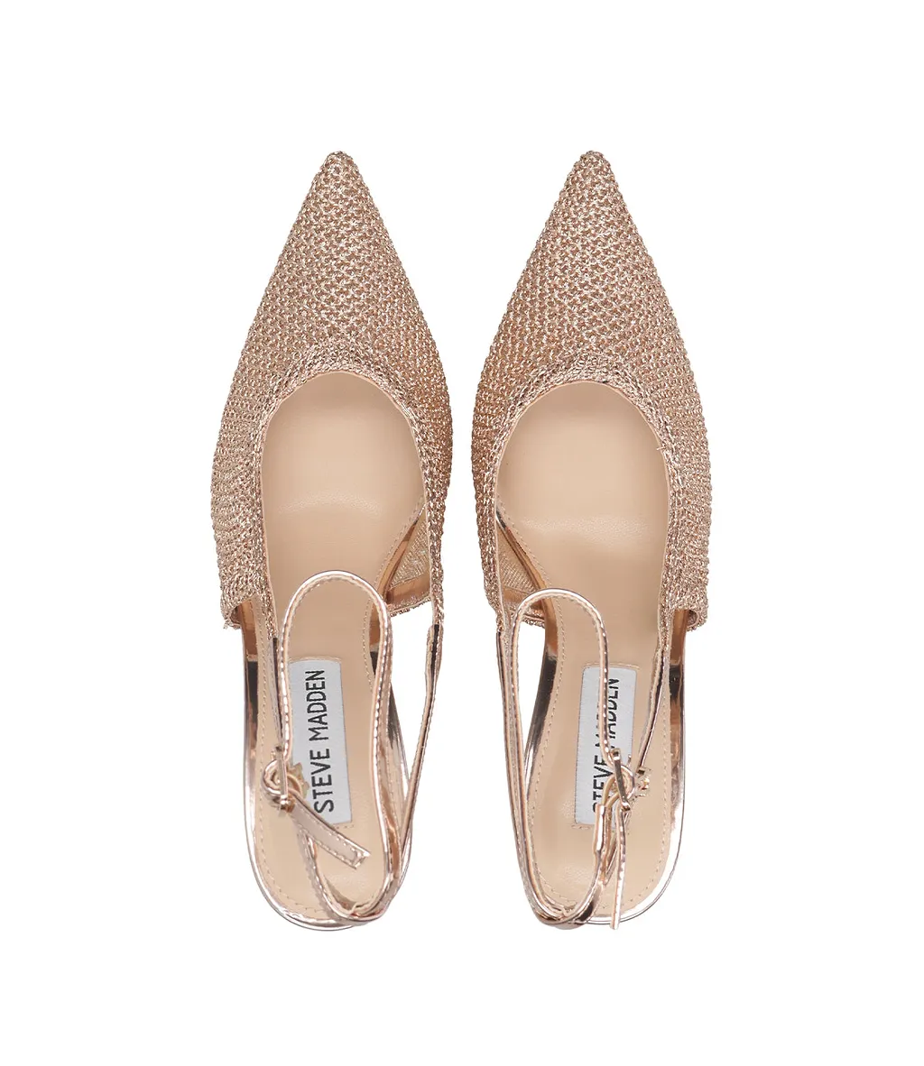 Steve Madden With Heel Rose Gold