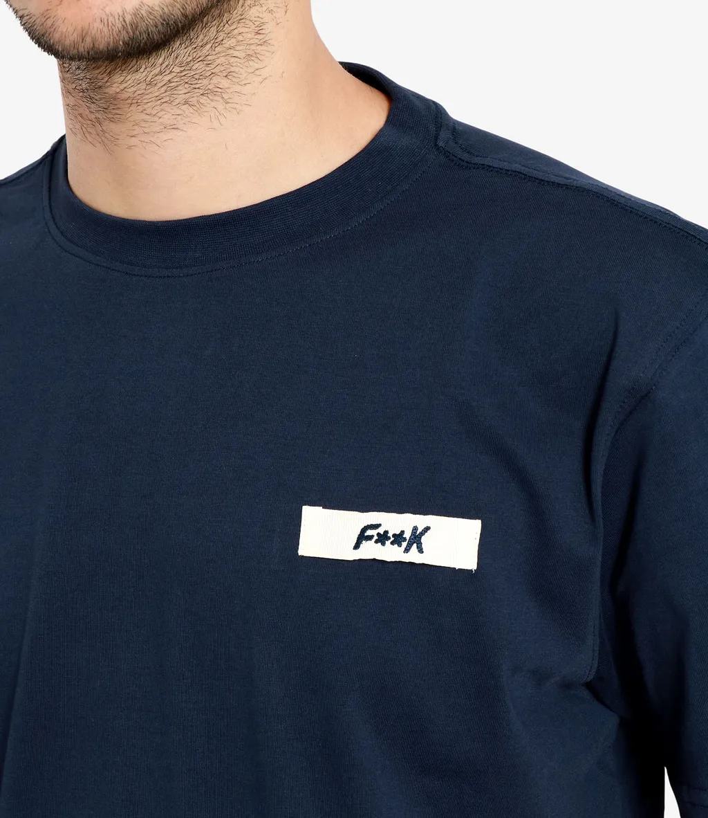 F**K Project T Shirts And Polos Navy Blue